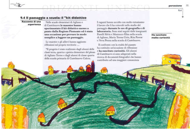 Paesaggio Piemonte on line: Educazione al paesaggio